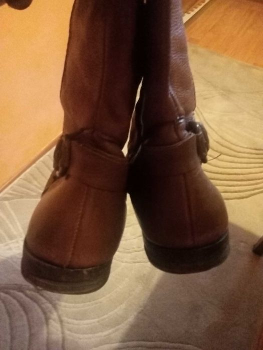 Cizme piele Geox 39/ Geaca fas iarna Crane - 158-164 / 42 (noua)