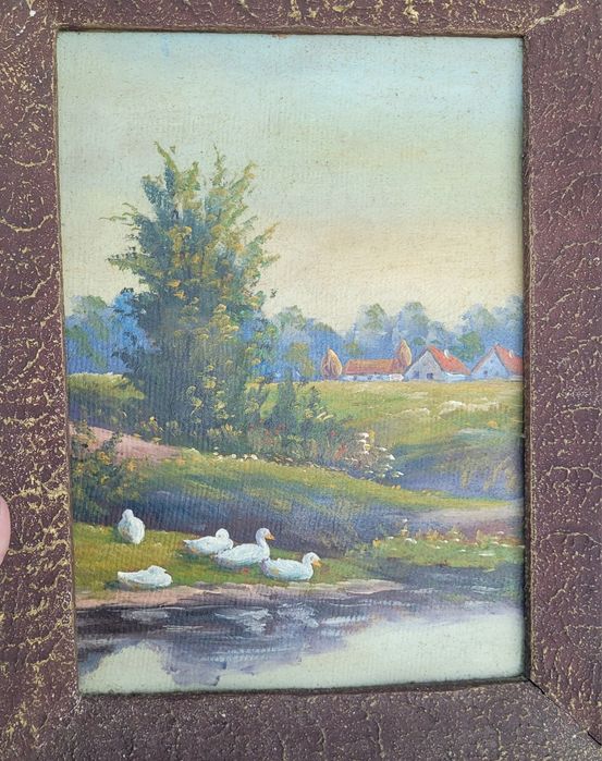 Picturi vechi în rama