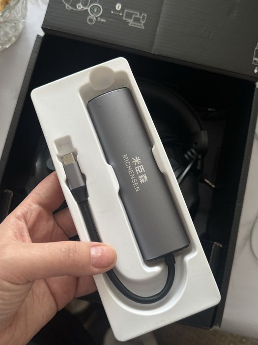 Наушники Logitech Pro x2 + 2 переходника