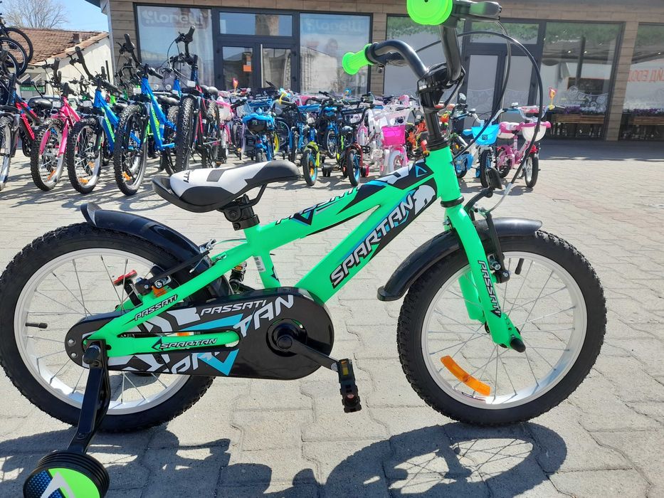 PASSATI Велосипед 16" SPARTAN зелен