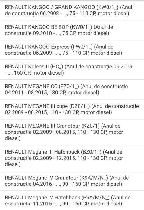 Clapeta Evacuare Renault 147B08010R mot 1.5 CDI Nissan Mercedes OFERTA