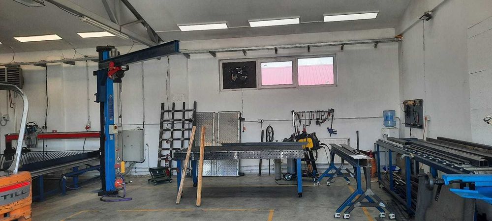 Hala 200 mp birou 35 mp curent 150 KW - Harman
