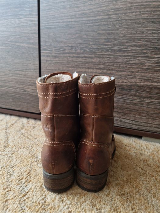 Кафяви дамски боти Graceland