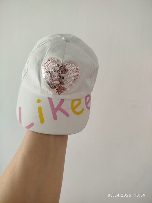 Кепка для девочки