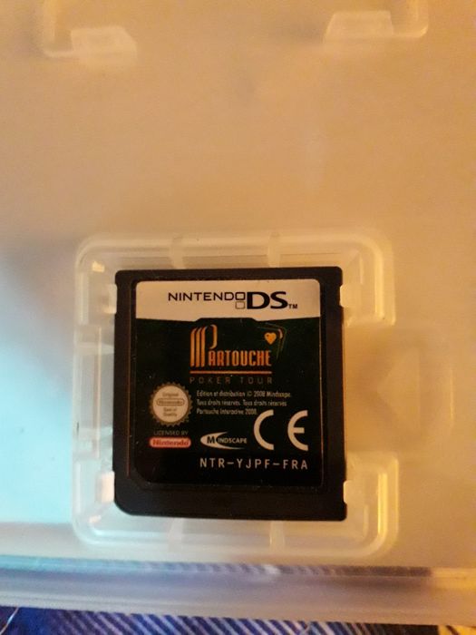 Joc consola vechi Nintendo DS Partouche Poker Tour Texas Holdem vintag