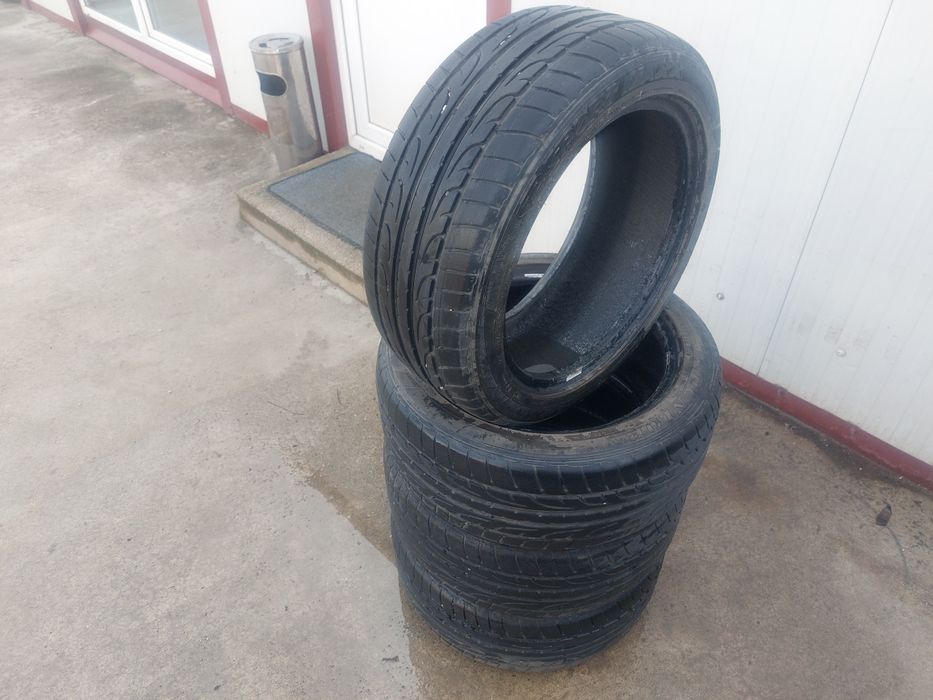 100 lei bucata! Set anvelope de vara 215 45 r16 Dunlop