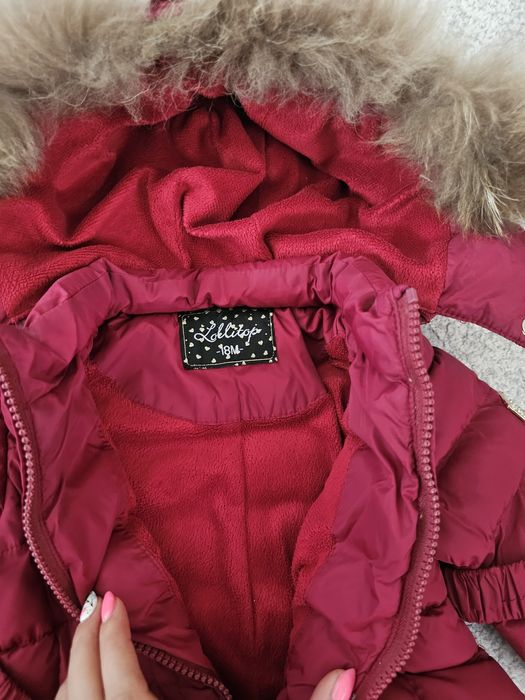 Кокетно зимно якенце с естествен пух