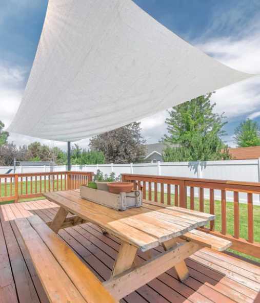 Тента / покривало за сянка 4х4х4м или 4х3м UV устойчиво