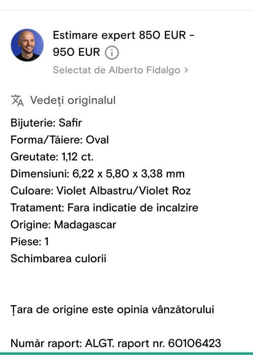 SAFIR natural fără tratament termic