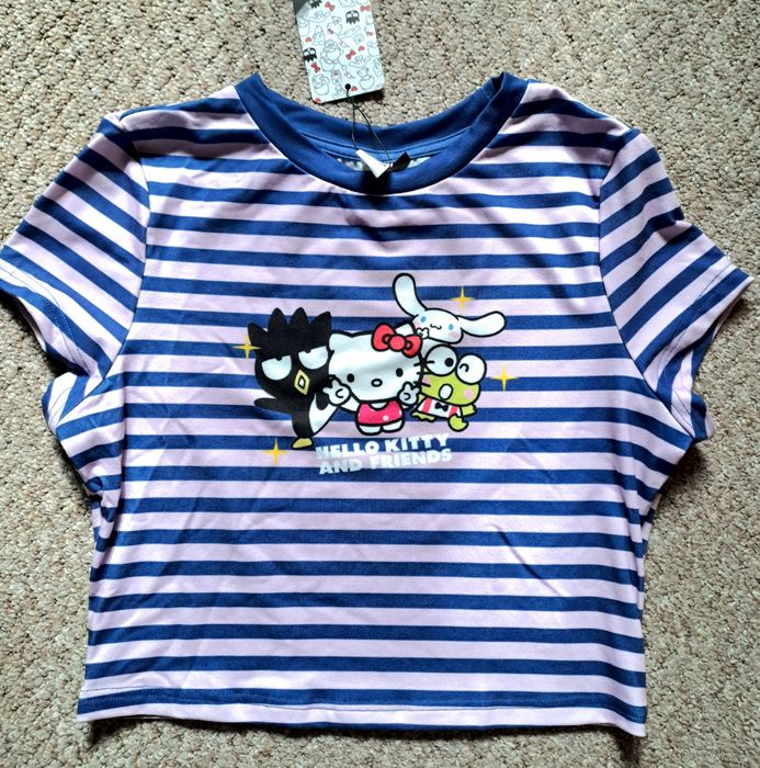 Tricou Hello Kitty cu etichetă top sanrio hello kitty
