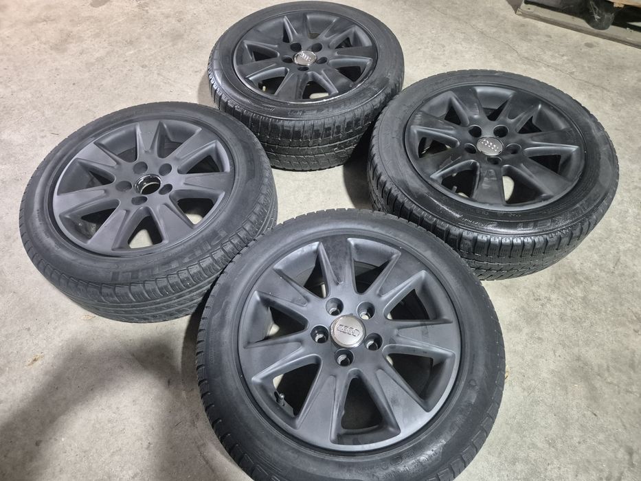 5х112/16 с гуми Ауди Фолксваген Шкода Сеат 5x112/16 VW Skoda Audi Seat