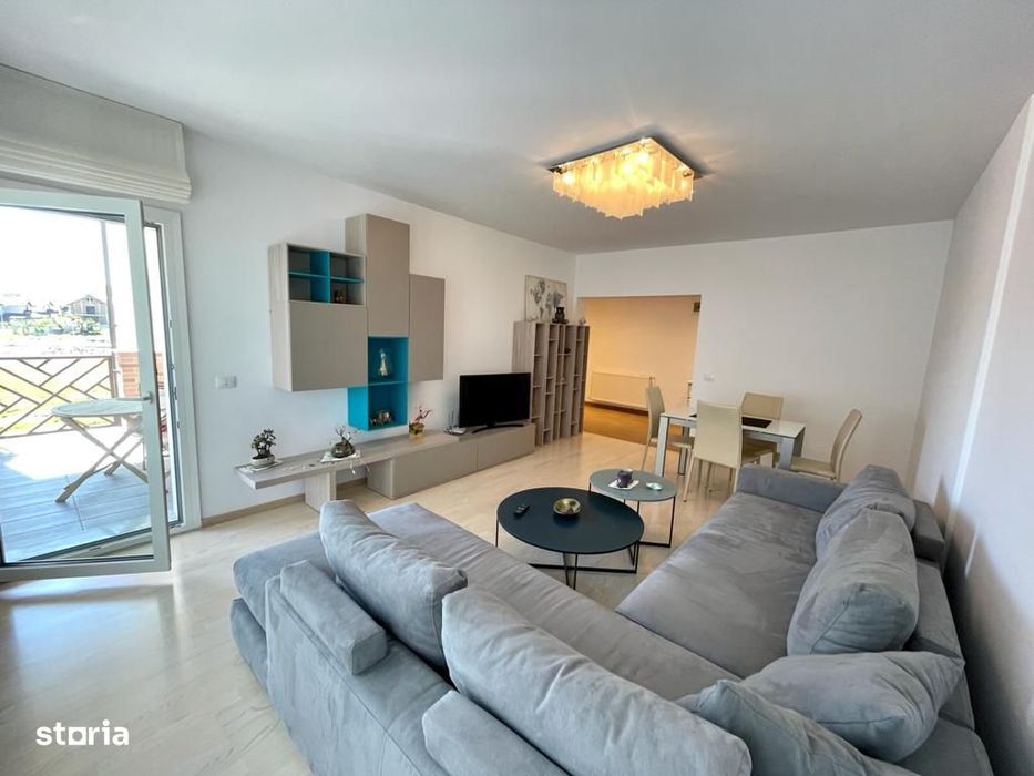 Apartament de închiriat în Sibiu – 2 camere, terasă cu vedere la munți