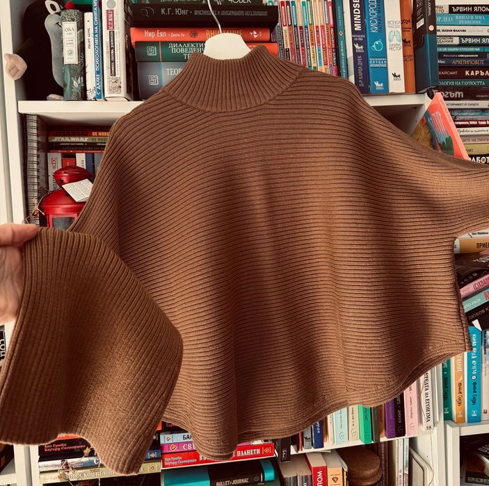 Arket разкошен пуловер М размер оувърсайз