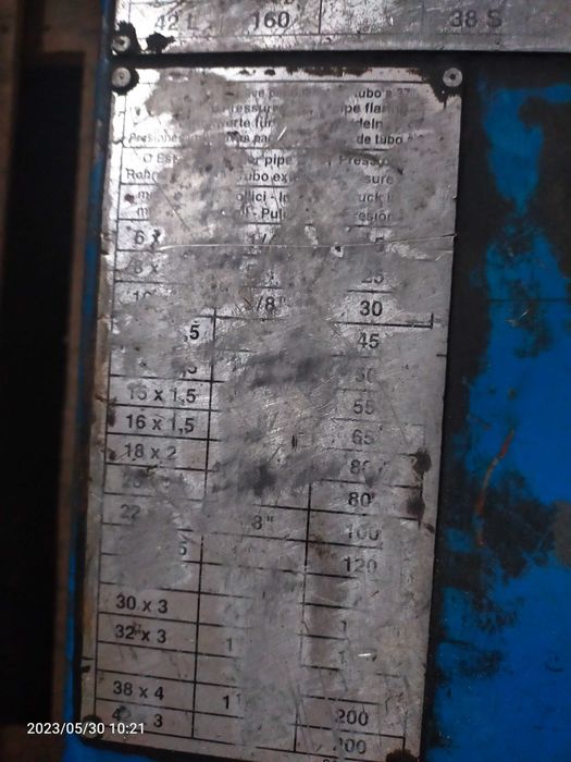 Трубогиб для гибки стальных труб