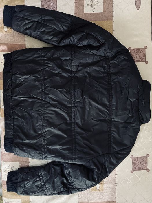 Куртка мужская. Осень-зима. Турция. Moncler. Размер 54-56. Темносиняя.