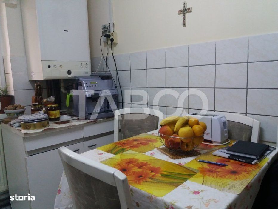 Apartament 42 mp 2 camere cu balcon etaj 2 zona Profi Cisnadie Sibiu