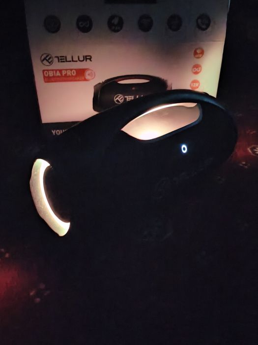 Boxă portabila Bluetooth /Aux/ Card/PowerBank/RGB. 60W  Tellur Obia Pr