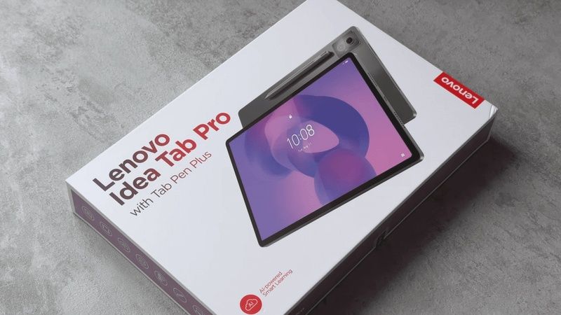 Tableta Lenovo Idea Tab Pro, Octa-Core, 12.7"  IPS, 8GB RAM, 256GB, Wifi, Luna Grey cu  Lenovo Tab Pen Plus