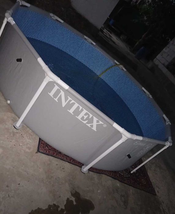 Yangi Baseyn basen intex inteks 305 diametri. 76 balandligi upakovka