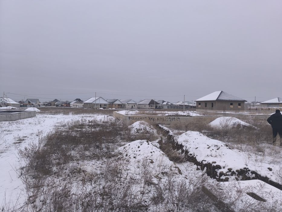 Продам участок 8 сотк с фундаментом