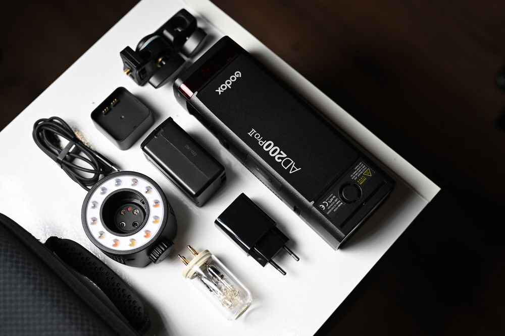 Светкавица Godox Ad200 Pro II с гаранция
