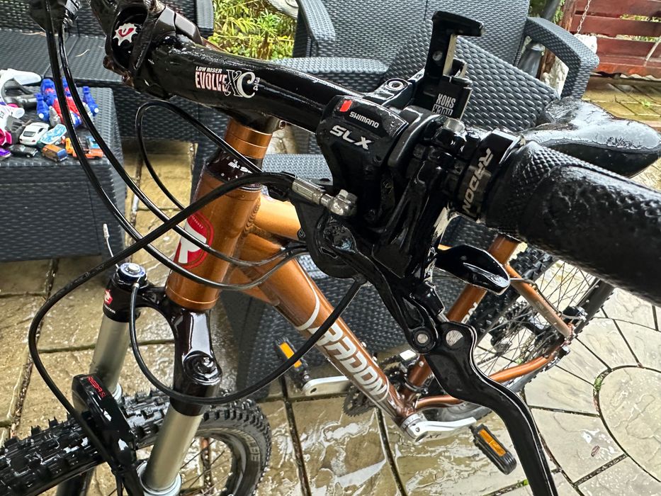 Bicicletă MTB Radon ZR Frane oil Disk 4 pistoane Shimano Deore / Slx