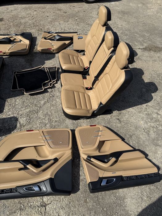 Кожен салон с обдухване подгрев и памет за cayenne A92 , 958