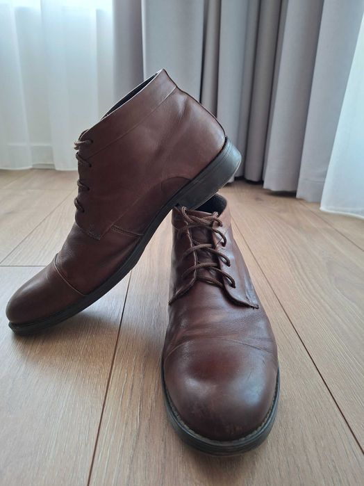 Обувки от естествена кожа - зимни