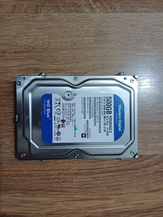 Western Digital WD Blue 3.5 500GB 32MB 7200rpm SATA3 (WD5000AZLX)