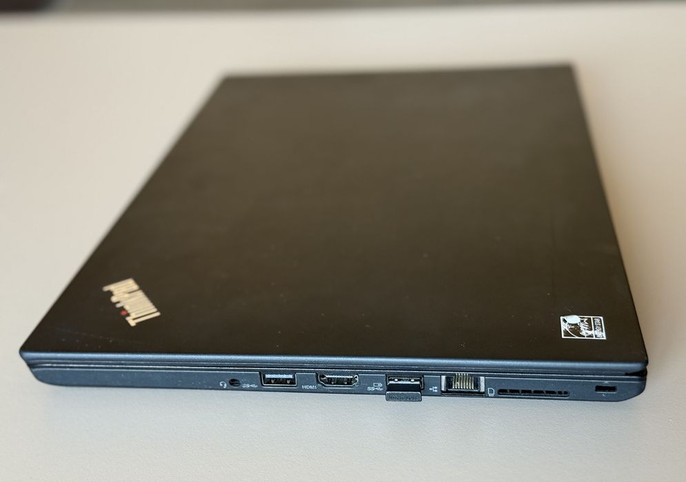 Vand laptop Lenovo ThinkPad T480 – i5 / 16GB RAM / SSD 256GB