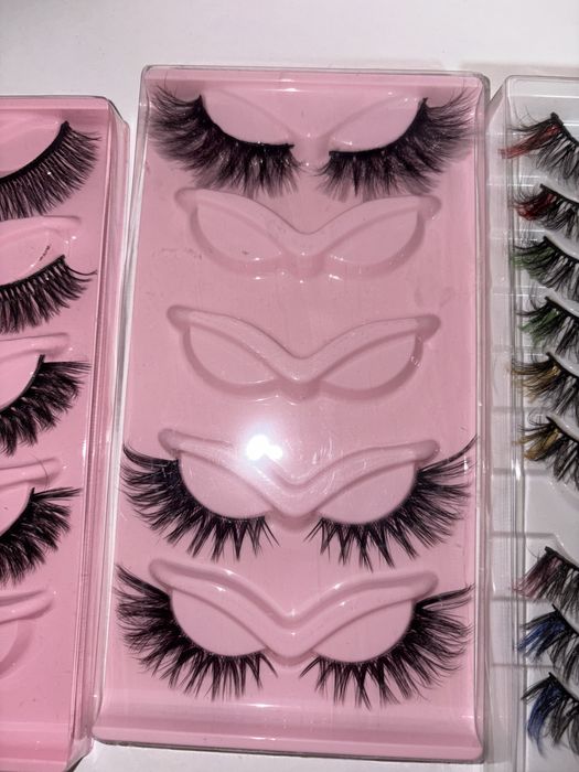 Lot Gene false manga, colorate, foxy, wispy, russian