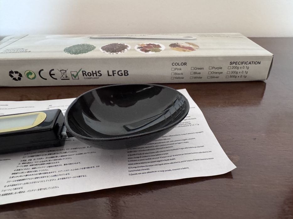 Електронна мерителна лъжица везна Enomir MK500, LCD дисплей, до 500гр