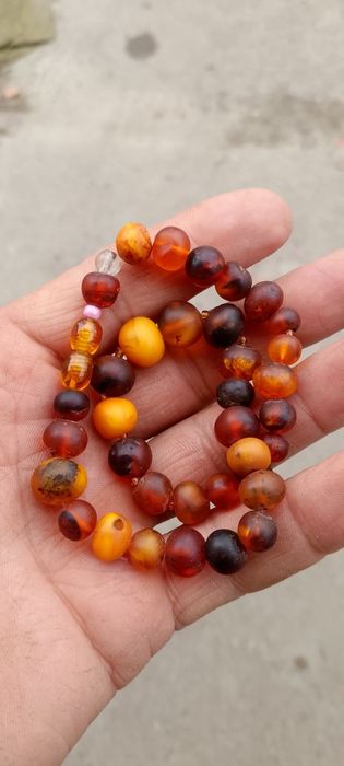 Янтарные бусы СССР