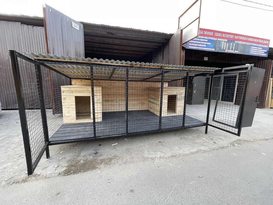 Вольер для больших собак