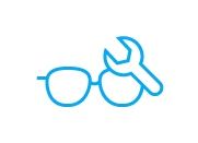 Ремонт очков любой сложности