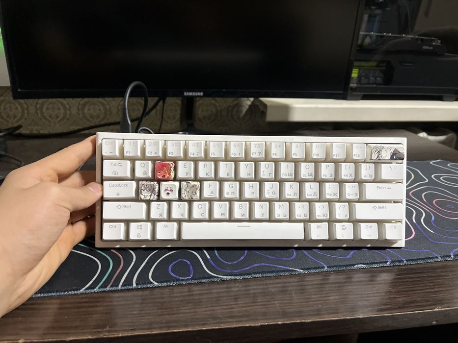 клава механическая игровая DEXP