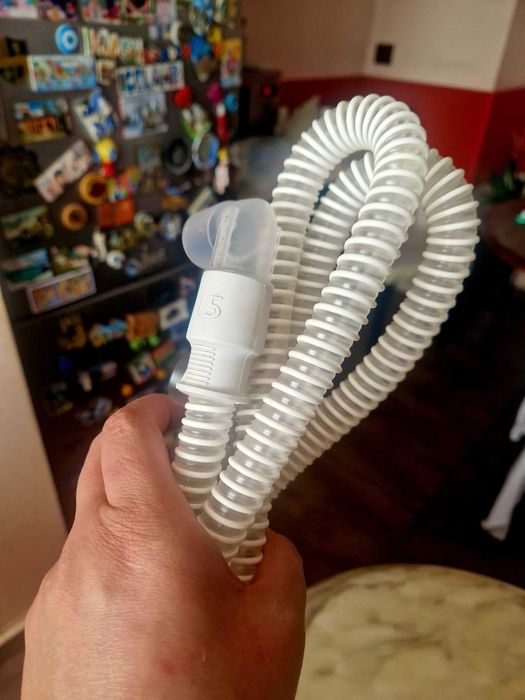 ResMed AirSense 10 + Маска ResMed AirFit N30i + Овлажнител + Чанта - отличен комплект