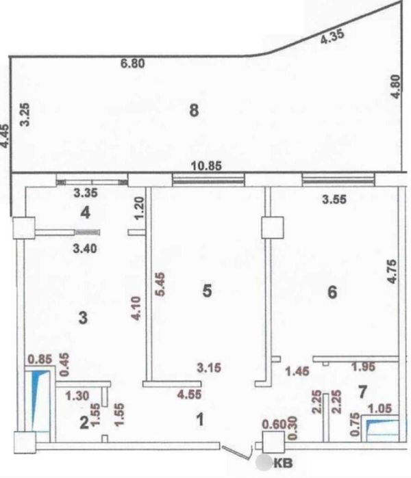 "СРОЧНАЯ ЦЕНА‼️  Koh-Ota   Коробка  77,7м2 +терасса Себзар Мечеть‼️