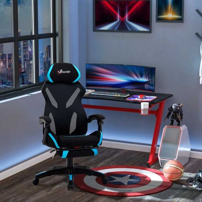 Scaun Gaming Baieti si Fete  Albastru /  Roz , Vinsetto
