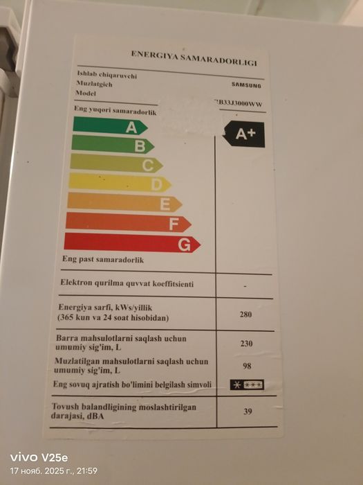 Холодильник Самсунг