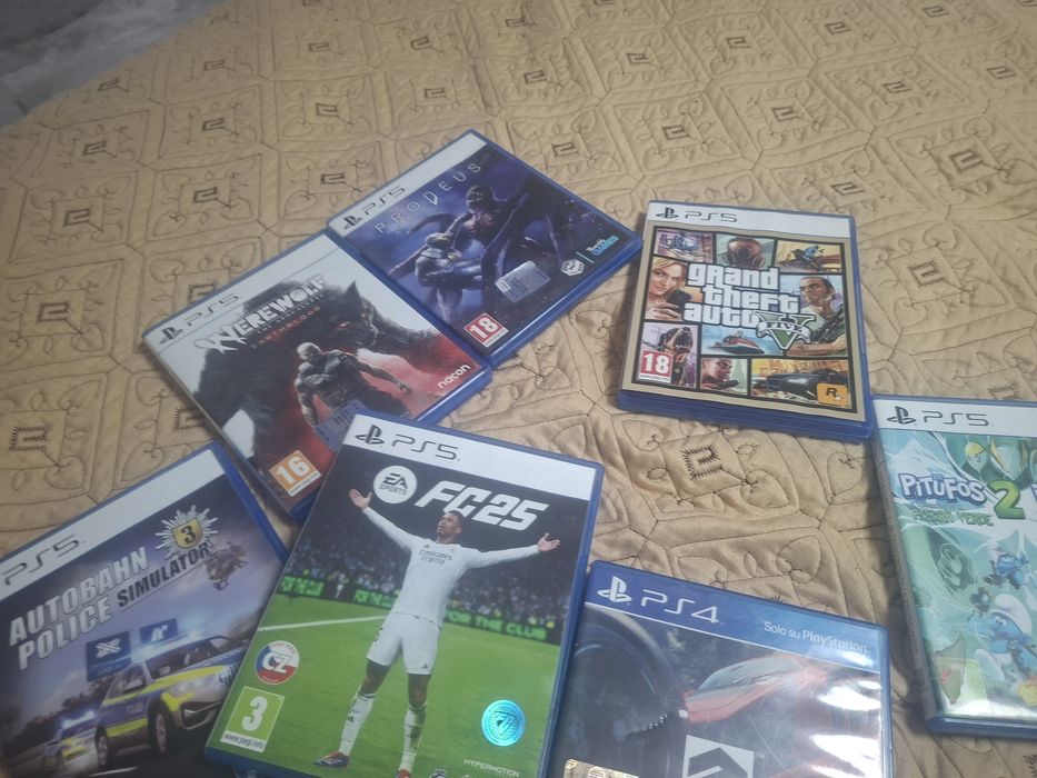 Vand sau schimb cd jocuri ps5