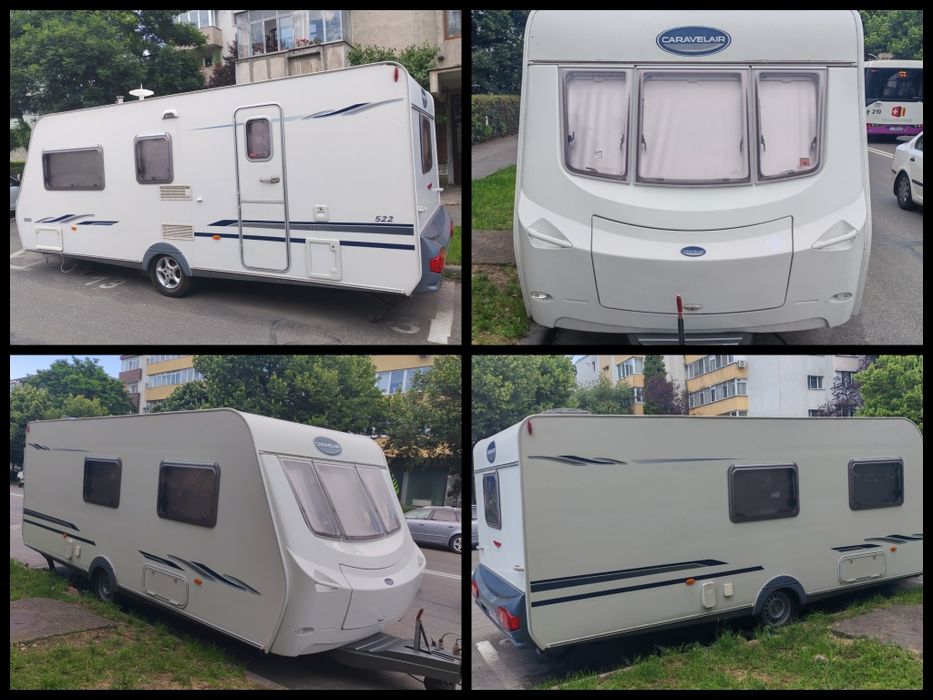 Rulota inmatriculata Caravelair Eden 522, 2006, 4 locuri