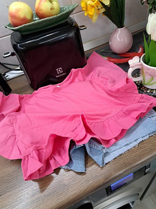 Blugi scurti și bluza Zara mas 152