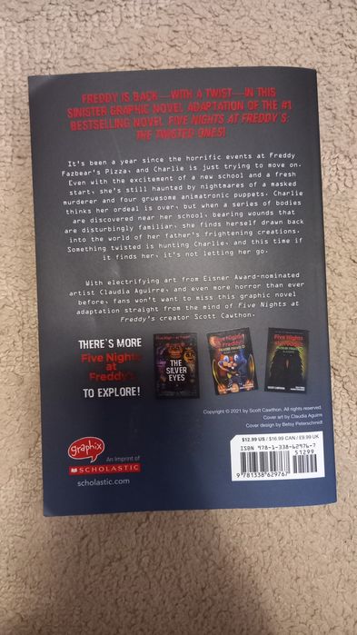 FNaF книга втора употреба