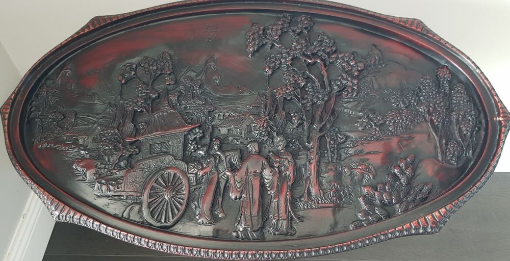 Comodină/Măsuță veche din lemn masiv