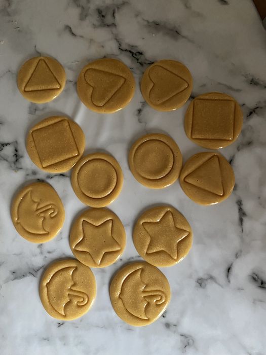 Сахарные соты, печенье дальгон