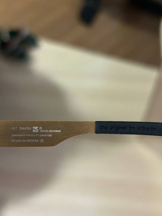 Солнцезащитные очки ic! berlin (Германия) — Модель Авиатор