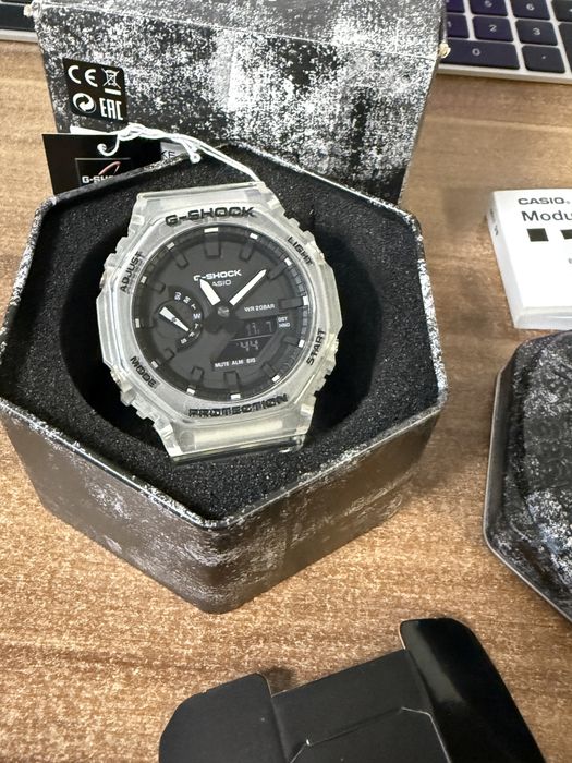 Ceas barbatesc Casio G-Shock GA-2100SKE-7AER Carbon Core Guard