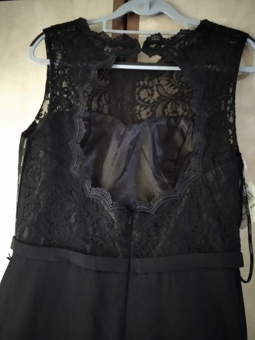 Rochie de ocazie  ,44 -46 , Mascara , neagră