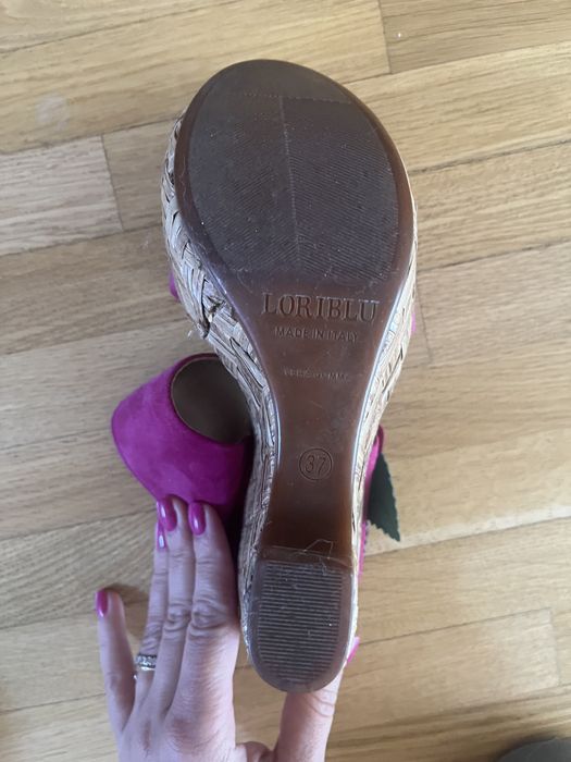 Papuci Loriblu cu talpa ortopedica marimea 37, 100lei